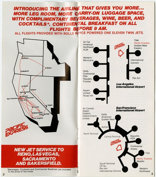 Image: timetable: Pacific Express