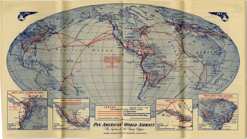 Image: timetable: Pan American World Airways
