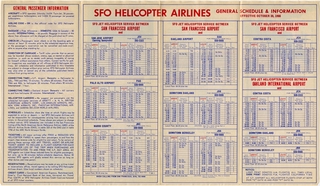 Image: timetable: SFO Helicopter Airlines