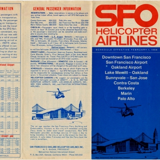 Image #2: timetable: SFO Helicopter Airlines
