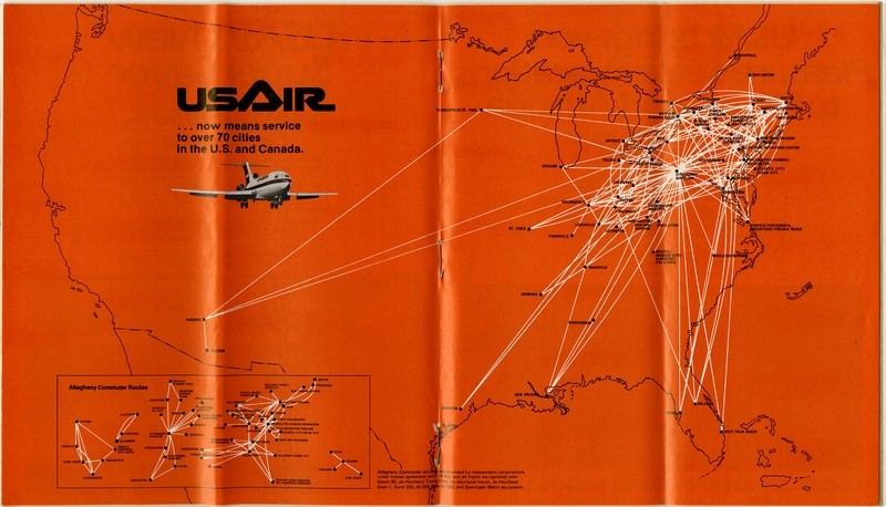 Image: timetable: Allegheny Airlines