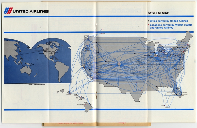 Image: timetable: United Airlines