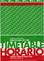 Image: timetable: Air Portugal