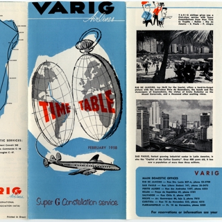 Image #3: timetable: VARIG, Lockheed L-1049G Super G Constellation