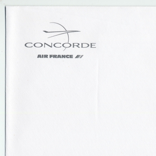 Image #2: flight information packet: Air France, Concorde