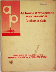 Image: Airframe and powerplant mechanics certification guide