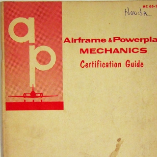 Image #1: Airframe and powerplant mechanics certification guide