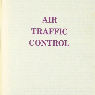 Image #2: booklet: Air Traffic Control
