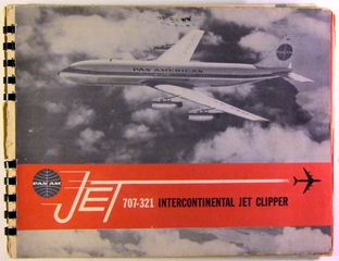 Image: training manual: Pan American World Airways, Boeing 707-321 Intercontinental Jet Clipper