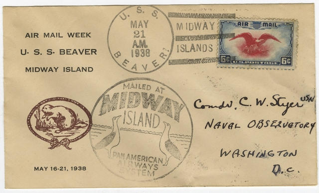 Objects | airmail flight cover: Pan American Airways, Air Mail Week ...