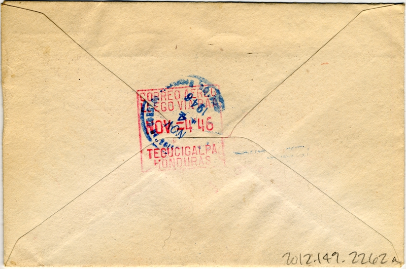 Image: airmail flight cover: Pan American Airways, 1946 airmail test