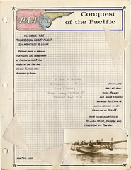 Image: airmail flight cover: Pan American Airways, Fourth Pacific survey flight, California - Guam route