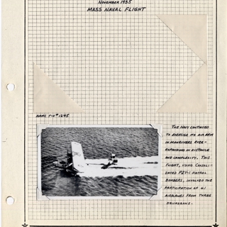 Image #2: airmail flight cover: Mass naval flight, November 1935
