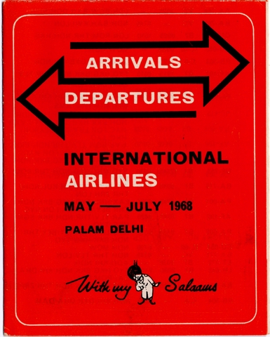 Timetable: Air India, pocket international schedule