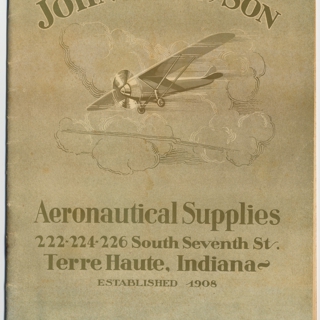Image #1: catalog: John S. Cox & Son, aeronautical supplies