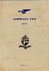 Image: menu: Pan American Airways Inn, Guam