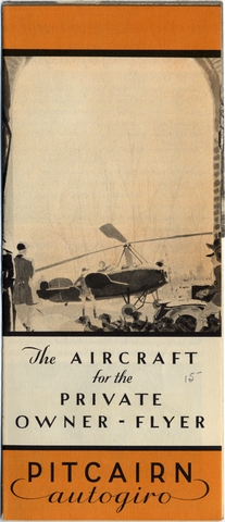 Brochure: Pitcairn Autogiro Company