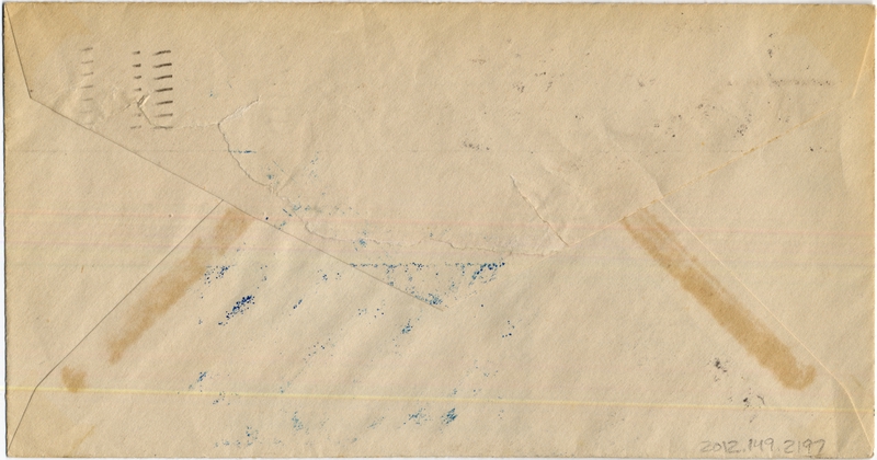 Image: airmail flight cover: Pan American Airways, first Pacific survey flight, Hawaii - California