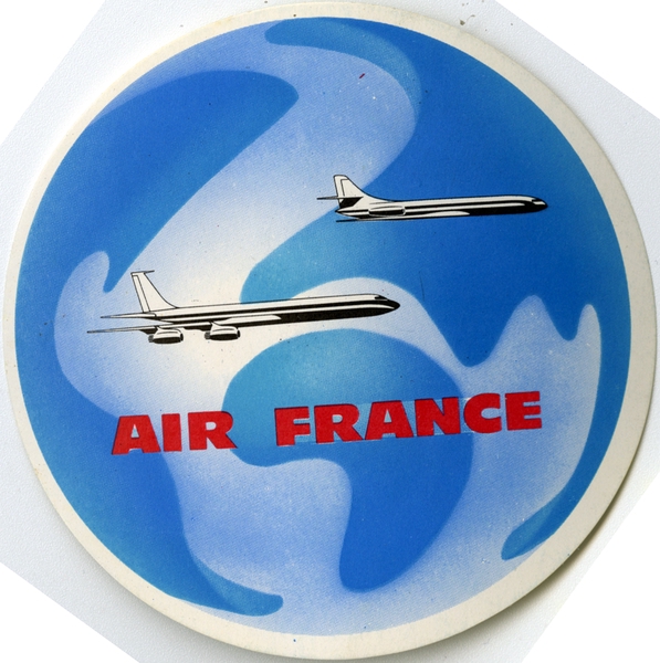 Image: flight information packet: Air France, Boeing, Caravelle