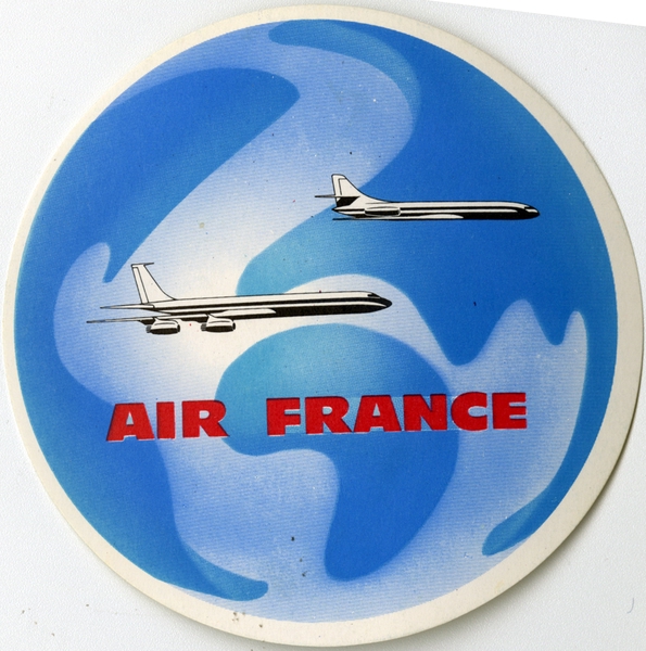 Image: flight information packet: Air France, Boeing, Caravelle