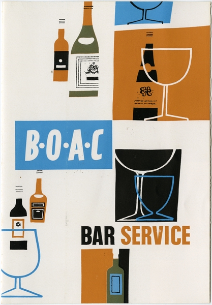 Image: flight information packet: BOAC (British Overseas Airways Corporation)