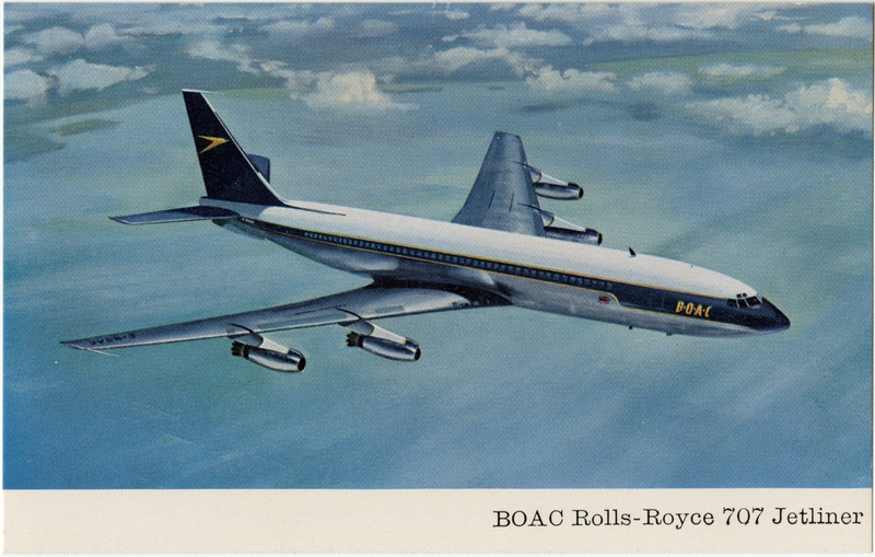 Image: flight information packet: BOAC (British Overseas Airways Corporation)