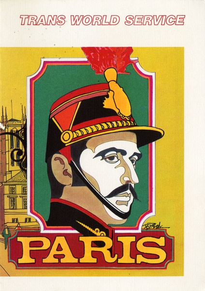 Image: menu: TWA (Trans World Airlines)