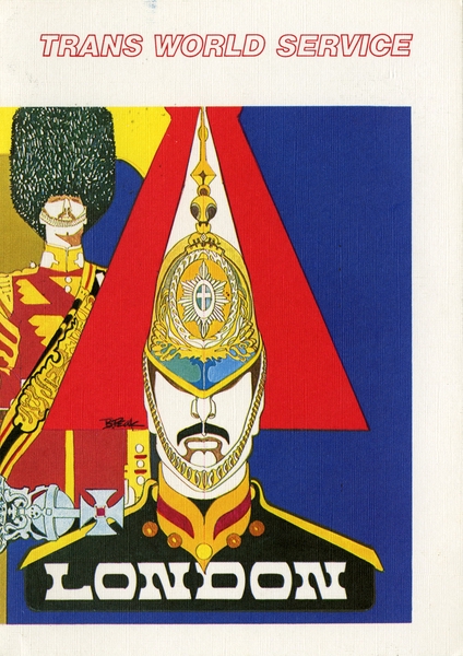 Image: menu: TWA (Trans World Airlines)