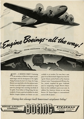 Image: advertisement: Transcontinental & Western Air (TWA), Boeing Stratoliner