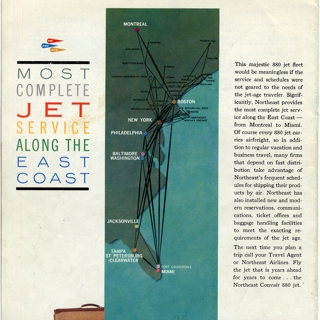 Image #2: brochure: Northeast Airlines