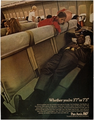 Image: advertisement: Pan American World Airways, Boeing 747