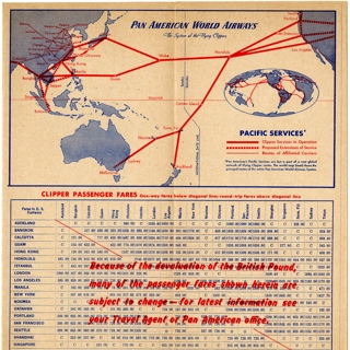 Image #15: flight information packet: Pan American World Airways