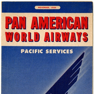 Image #10: flight information packet: Pan American World Airways