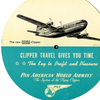 Image #13: flight information packet: Pan American World Airways