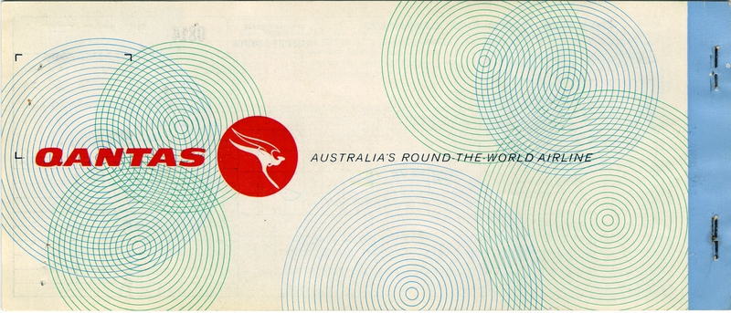 Image: ticket: Qantas Airways