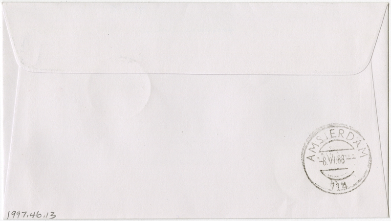 Image: airmail flight cover: Nippon Cargo Airlines, Boeing 747F, Tokyo - Amsterdam route