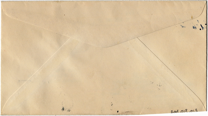 Image: airmail flight cover: Dedication of San Francisco International Airport (SFO), Terminal Building