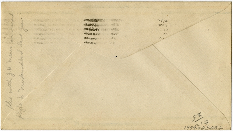 Image: airmail flight cover: Transcontinental Handicap Derby, Bartlesville, Oklahoma