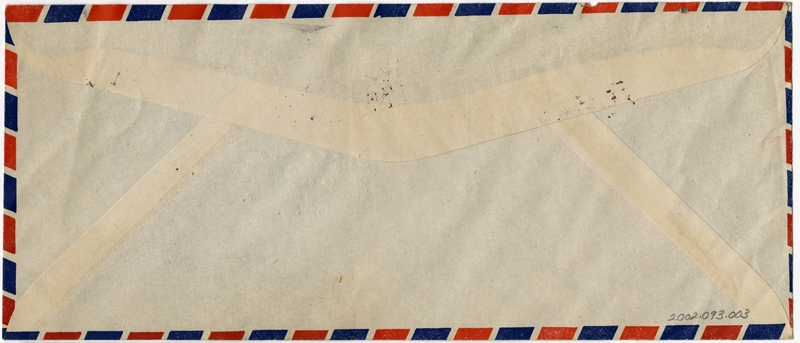 Image: airmail flight cover: Pan American World Airways, first airmail flight, Ryukyu Islands
