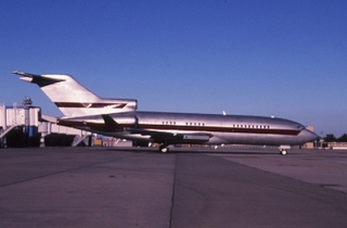 Image: slide: Boeing 727-100, private airplane, John F. Kennedy International Airport (JFK)