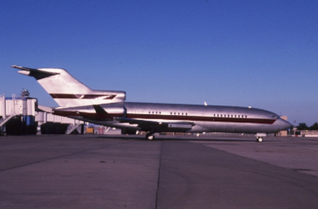 Slide: Boeing 727-100, private airplane, John F. Kennedy International Airport (JFK)