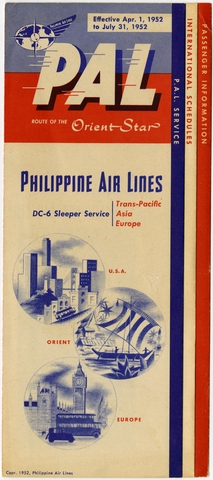 Timetable: Philippine Air Lines