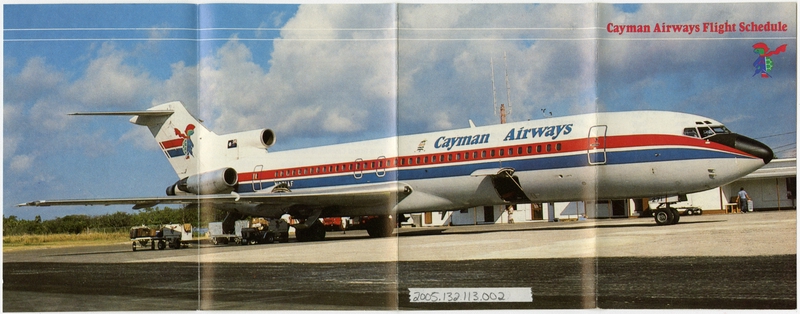 Image: timetable: Cayman Airways