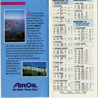 timetable: AirCal