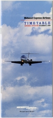 Image: timetable: Midwest Express Airlines (Midwest Airlines)
