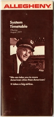 Image: timetable: Allegheny Airlines