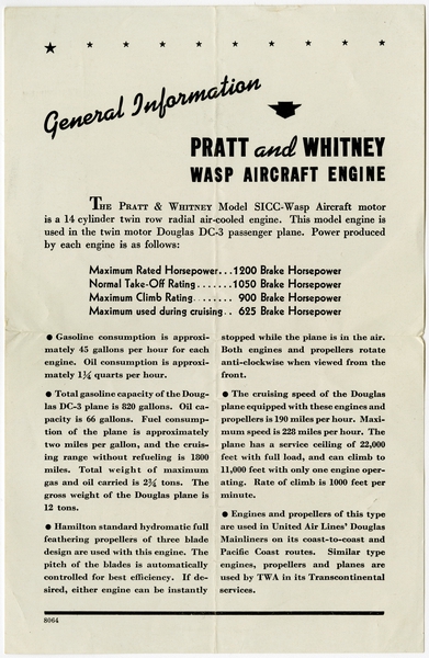 Image: brochure: Pratt & Whitney