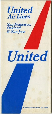 Timetable: United Air Lines, San Francisco / Oakland / San Jose