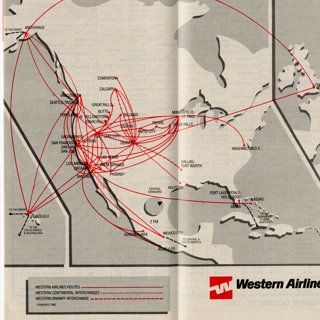 Image #2: timetable: Western Airlines
