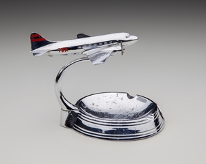 ashtray: Transcontinental & Western Air (TWA), Douglas DC-3